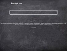 Tablet Screenshot of kasimp3.com